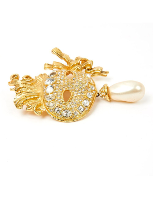  Broche masque CHRISTIAN DIOR 