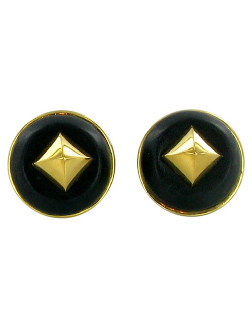 Clips collector clous médor et cuir HERMES