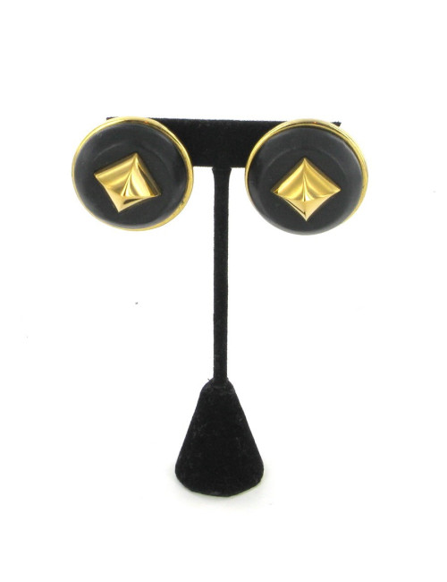 Clips collector clous médor et cuir HERMES