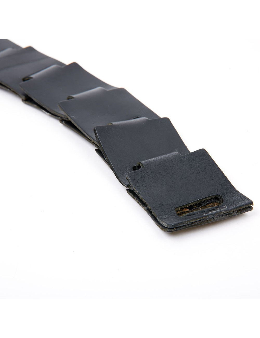 Ceinture CHANEL Vintage cuir noir