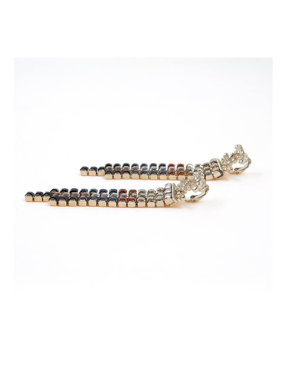 Clips pendants CHANEL Egypte dorés