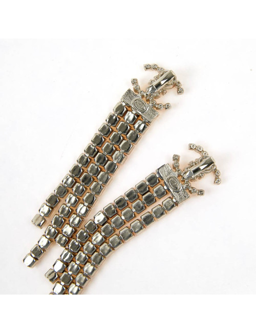 Clips pendants CHANEL Egypte dorés