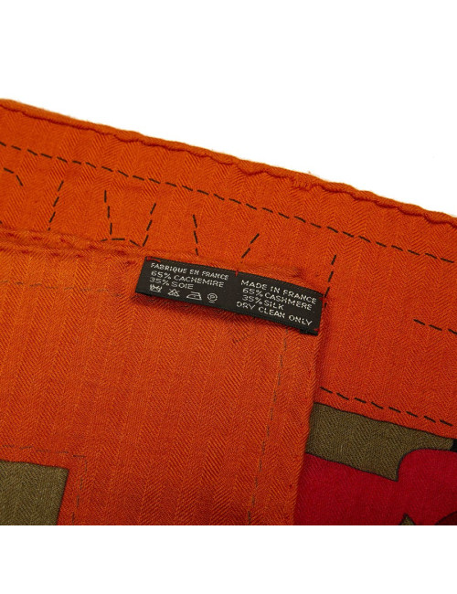 Châle HERMES Monsieur Madame