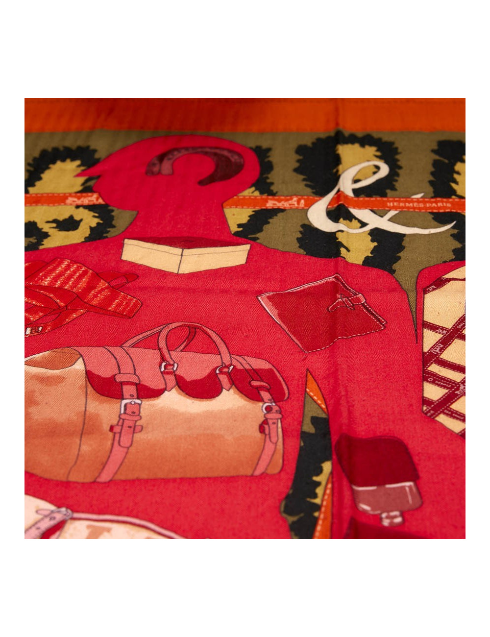 Châle HERMES Monsieur Madame