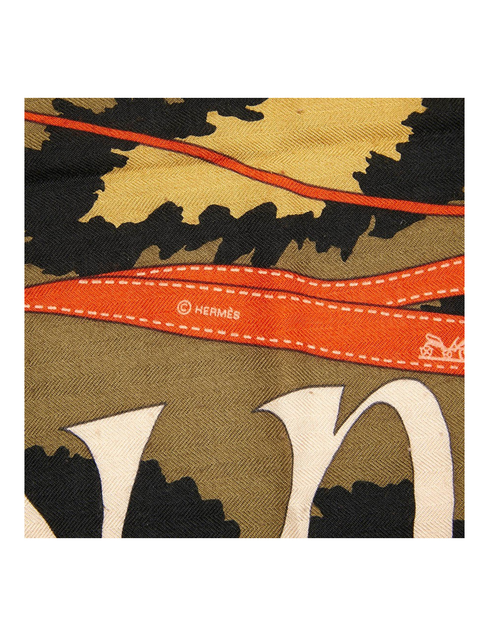 Châle HERMES Monsieur Madame