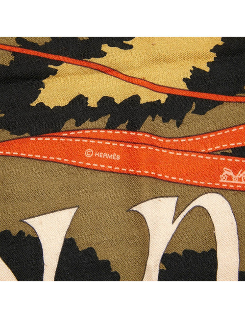 Châle HERMES Monsieur Madame
