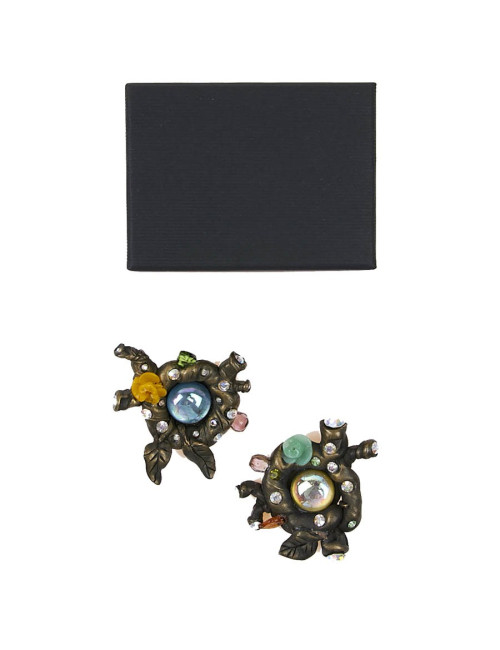 Boucles d'oreille clips CHANEL Vintage