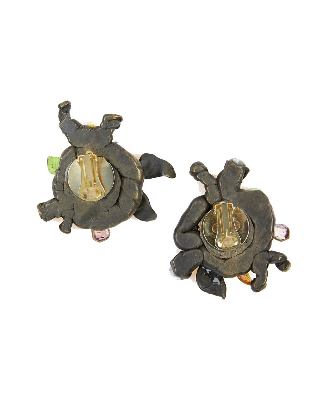 Boucles d'oreille clips CHANEL Vintage