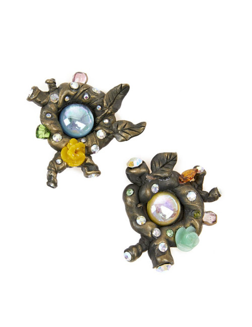 Boucles d'oreille clips CHANEL Vintage