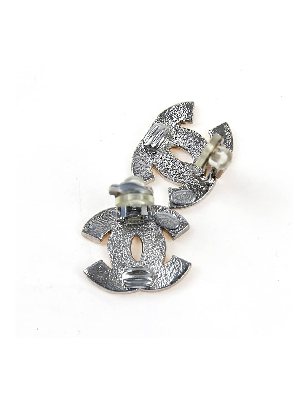 Clips CHANEL Vintage drapeaux