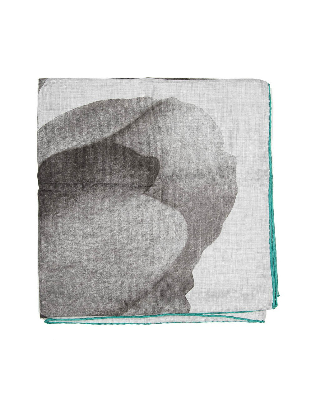 Châle HERMES "Une rose pour Alma"