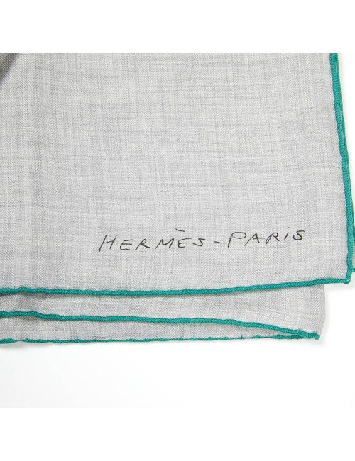 Châle HERMES "Une rose pour Alma"