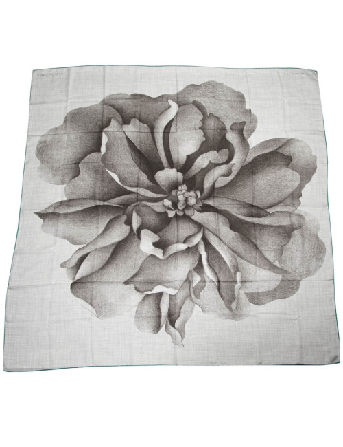 Châle HERMES "Une rose pour Alma"