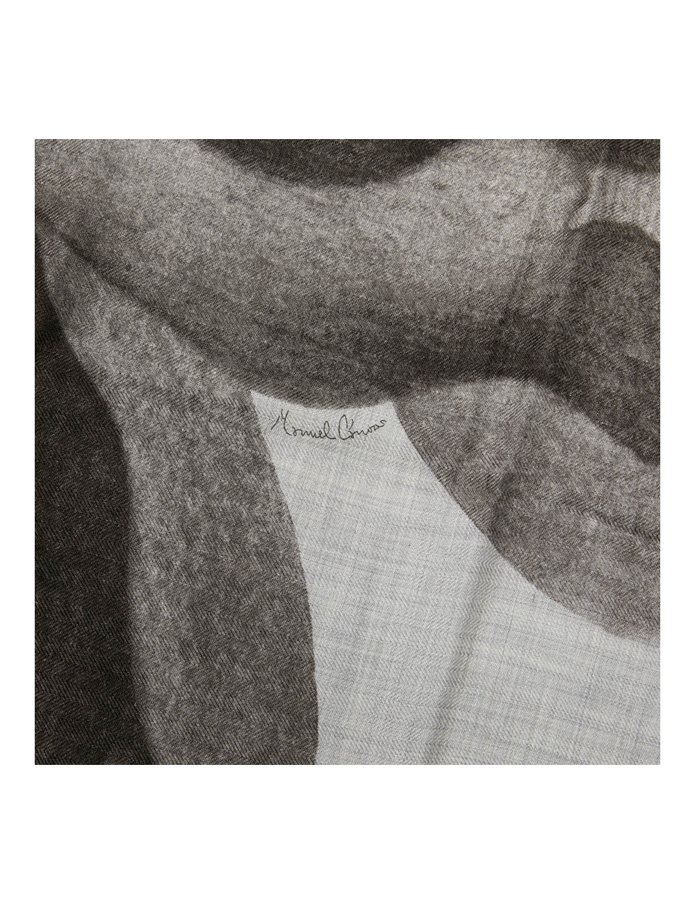 Châle HERMES "Une rose pour Alma"