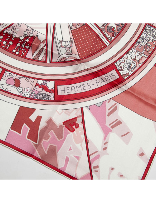 HERMES Washington's Carriage Scarf 140 - Occasion Certified Authentic