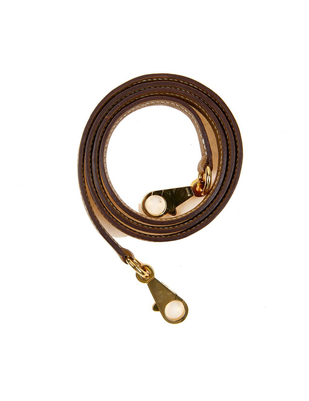 Bandoulière HERMES  gold