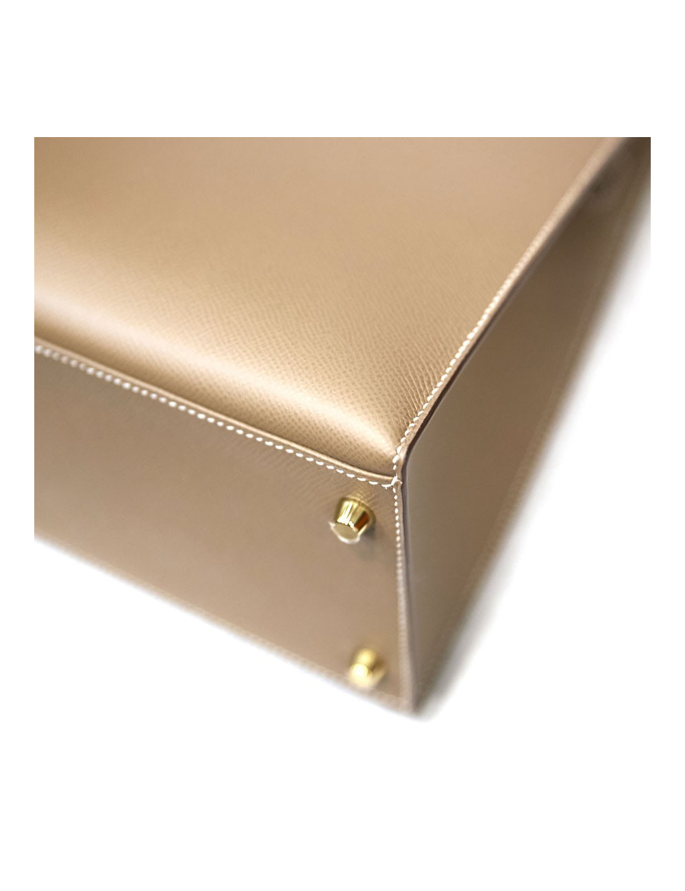 Kelly II 35 sellier Hermès etoupe 