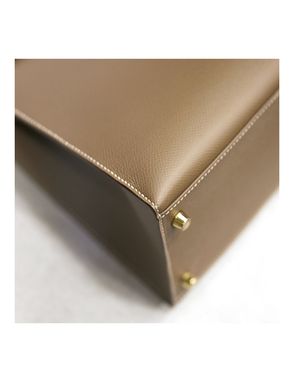 Kelly II 35 sellier Hermès etoupe 