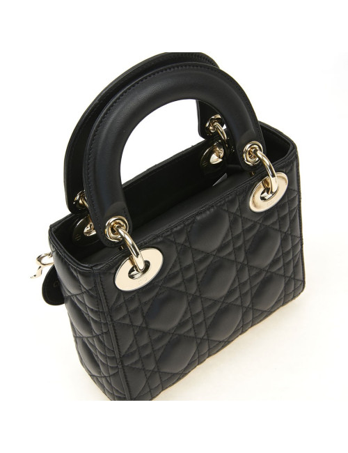 Sac à main Mini Lady D Dior noir