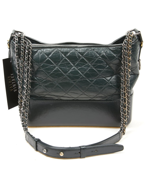 Sac Gabrielle CHANEL cuir vert