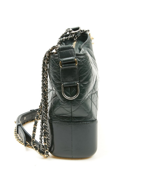 Sac Gabrielle CHANEL cuir vert