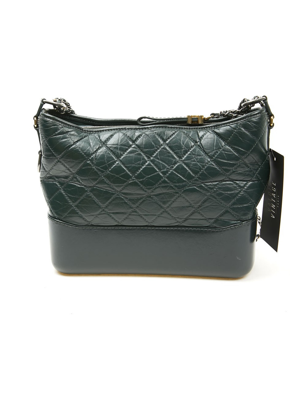 Sac Gabrielle CHANEL cuir vert