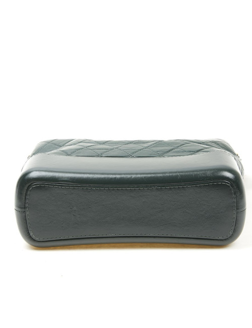Sac Gabrielle CHANEL cuir vert