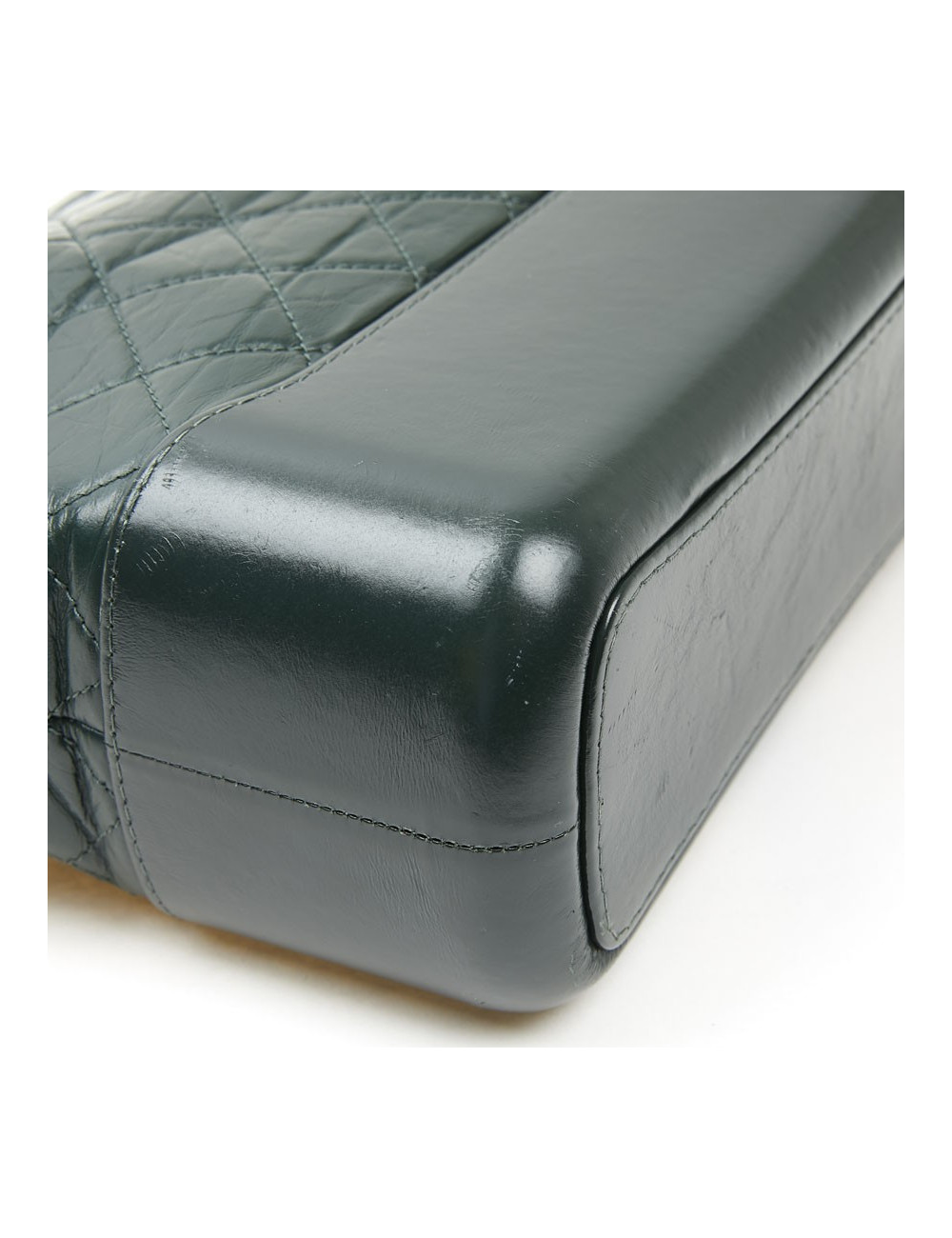 Sac Gabrielle CHANEL cuir vert