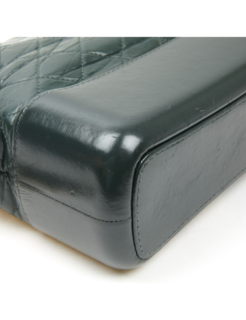 Sac Gabrielle CHANEL cuir vert