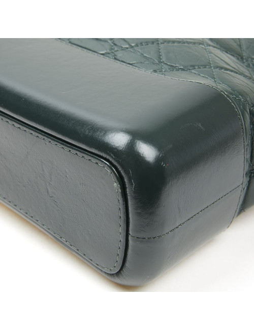 Sac Gabrielle CHANEL cuir vert