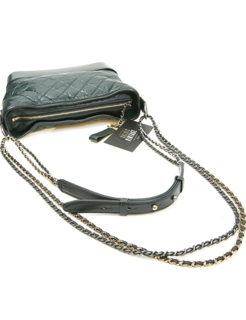 Sac Gabrielle CHANEL cuir vert