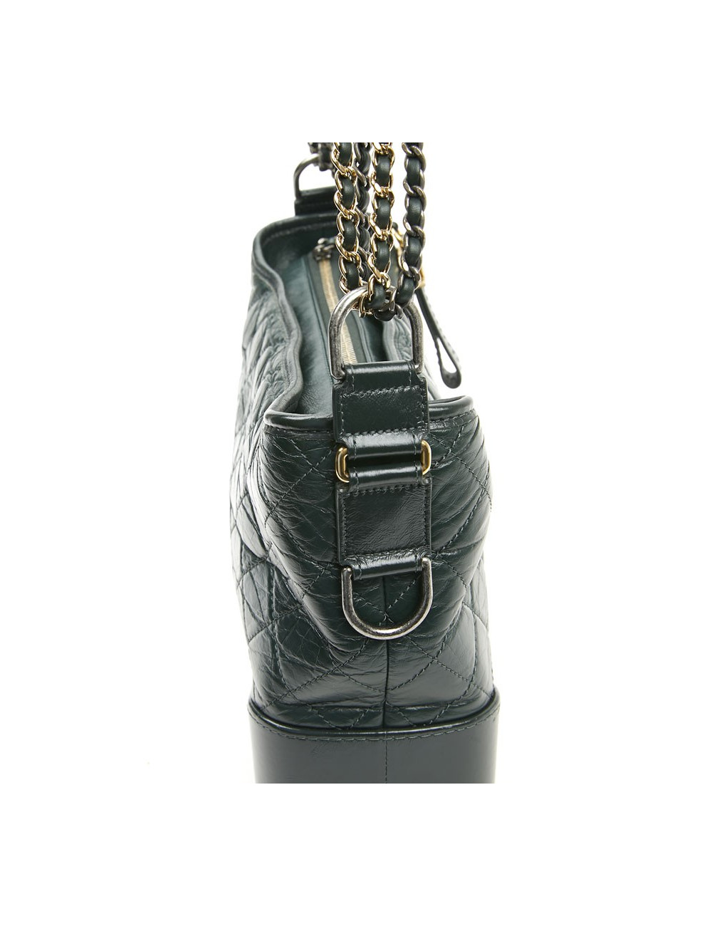 Sac Gabrielle CHANEL cuir vert