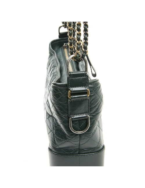 Sac Gabrielle CHANEL cuir vert
