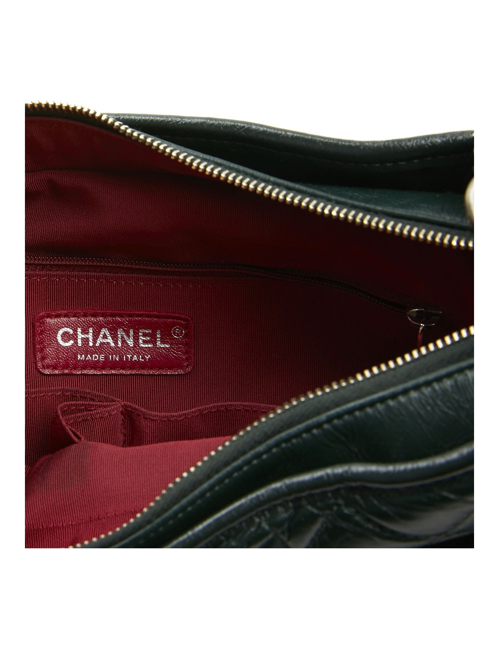 Sac Gabrielle CHANEL cuir vert