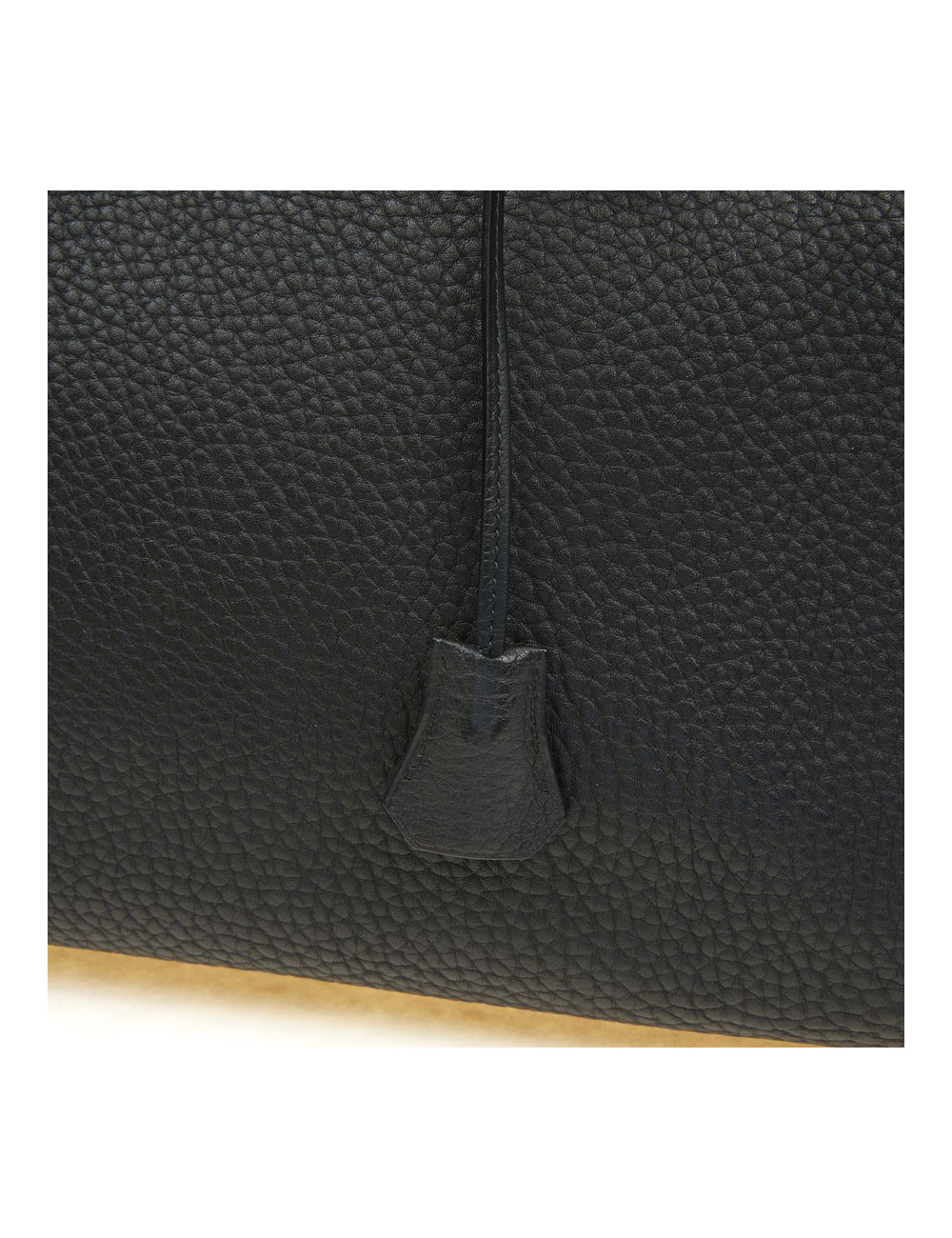 Birkin 40 Hermès cuir Fiord noir