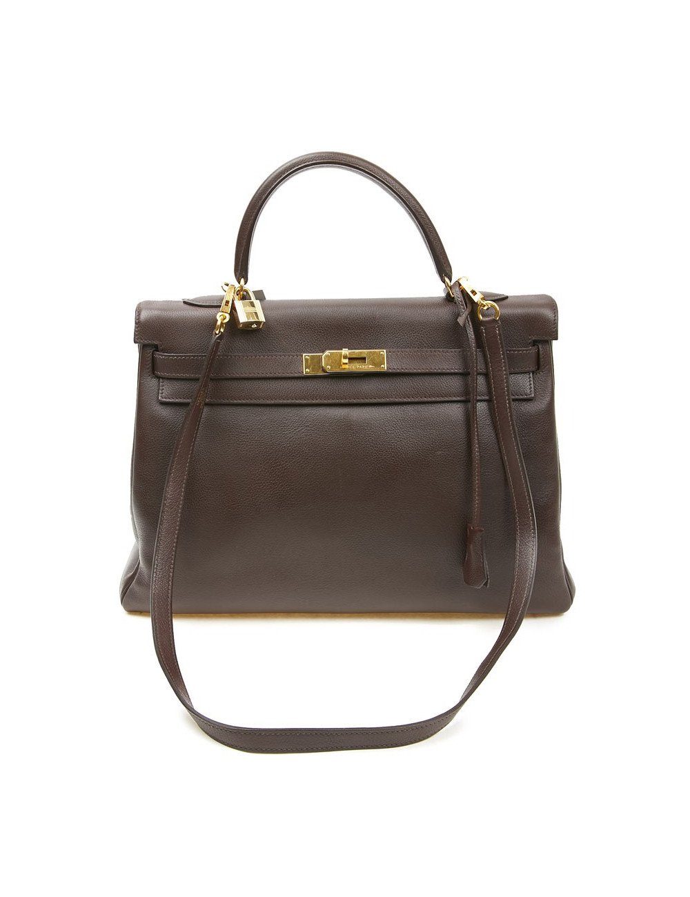 Kelly 35 HERMES cur marron