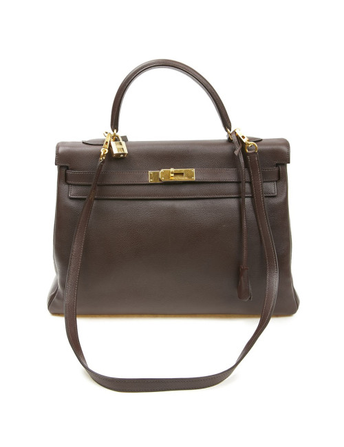 Kelly 35 HERMES cur marron