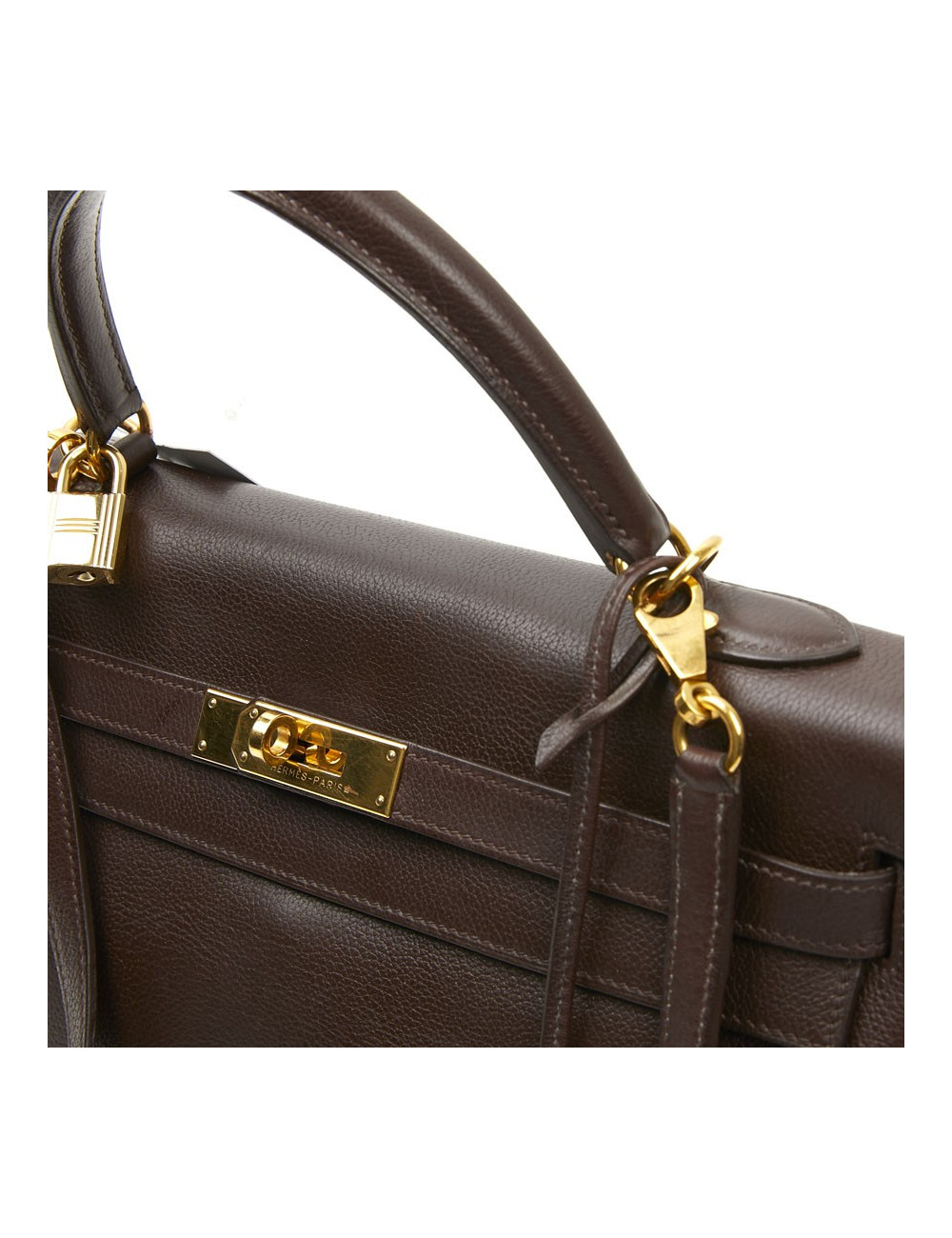 Kelly 35 HERMES cur marron