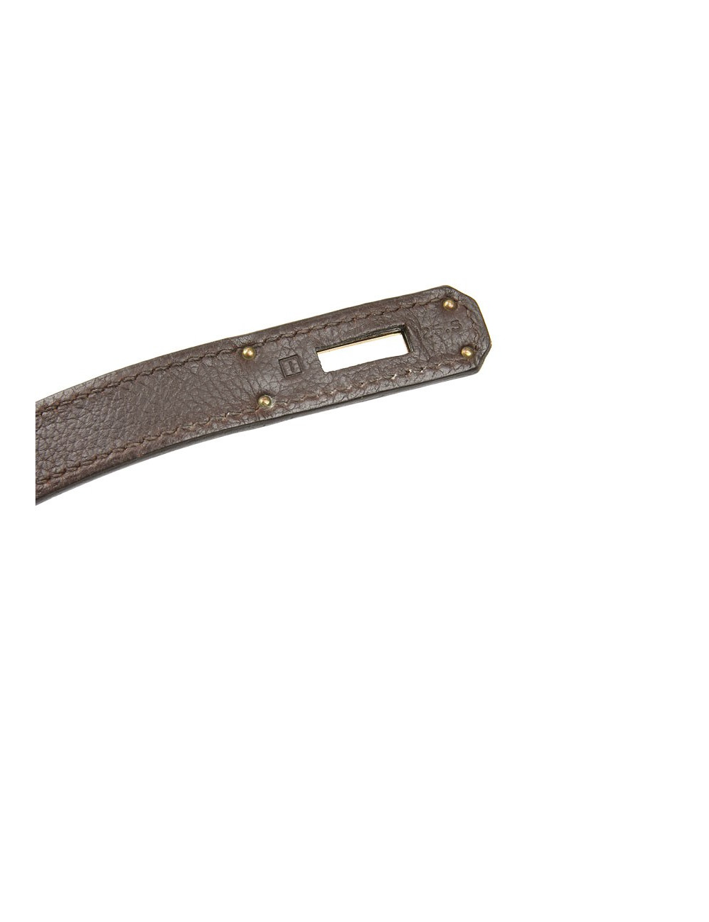 Kelly II 35 HERMES cur grainé marron