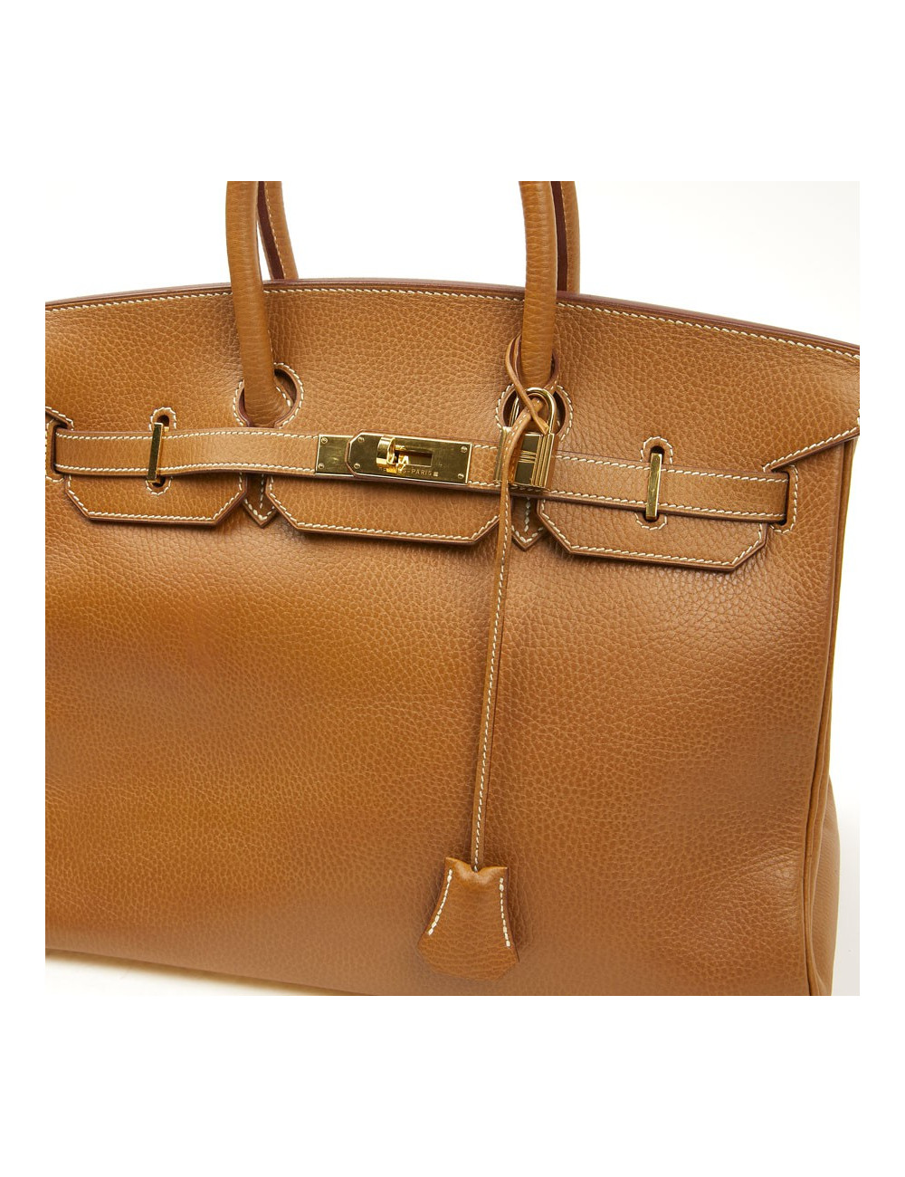   Occasion certifiéé.Sac à main Birkin 35 vache Ardennes 