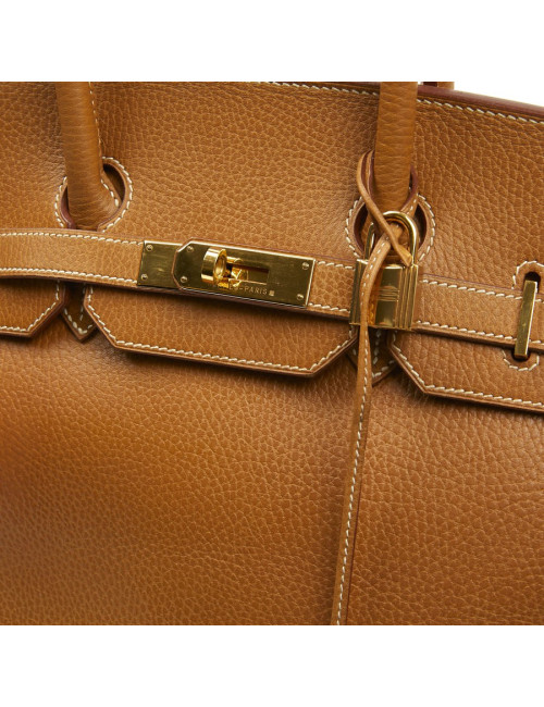   Occasion certifiéé.Sac à main Birkin 35 vache Ardennes 