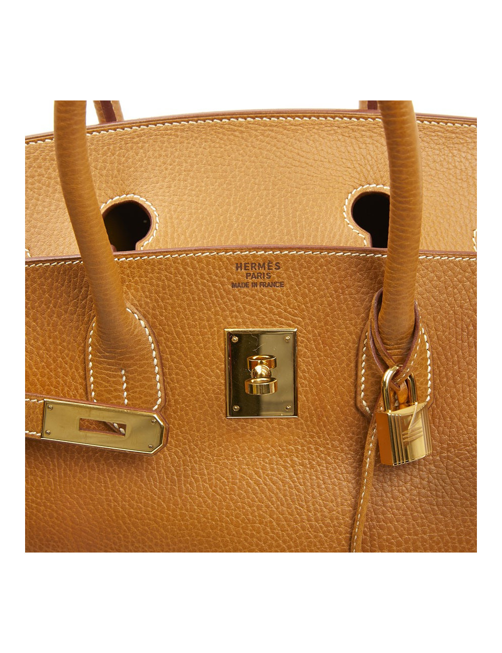   Occasion certifiéé.Sac à main Birkin 35 vache Ardennes 