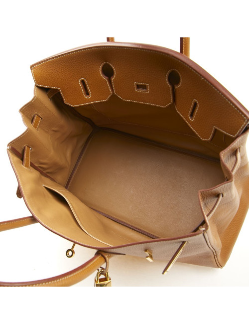   Occasion certifiéé.Sac à main Birkin 35 vache Ardennes 