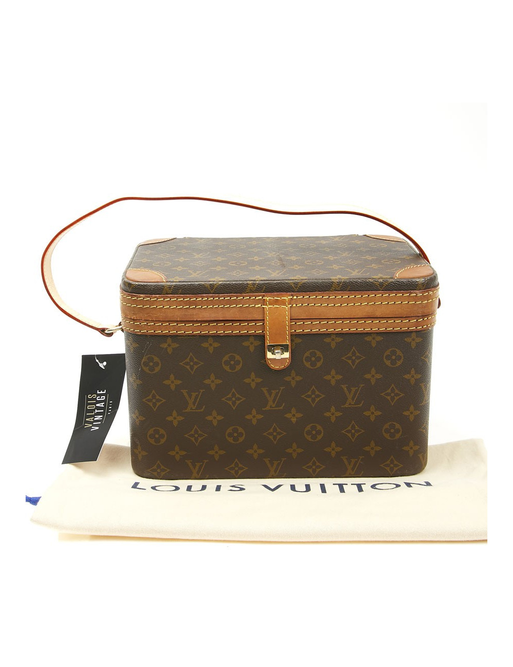 LOUIS VUITTON Vintage Beauty Case in Monogram Canvas 