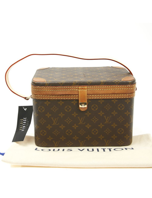 LOUIS VUITTON Vintage Beauty Case in Monogram Canvas 