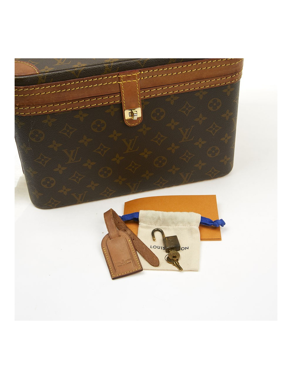 LOUIS VUITTON Vintage Beauty Case in Monogram Canvas 