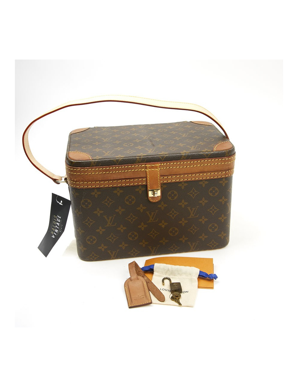 Beauty case LOUIS VUITTON Toile Monogram Vintage