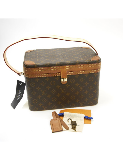 Beauty case LOUIS VUITTON Toile Monogram Vintage