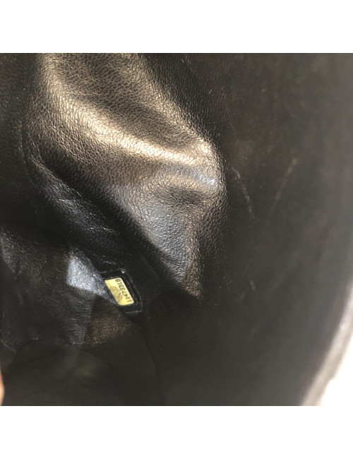 Sac à main 2.55 CHANEL  Mademoiselle cuir caviar gris