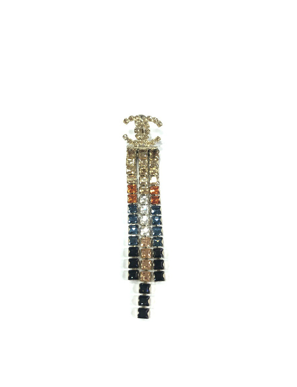 Clips pendants CHANEL Egypte dorés
